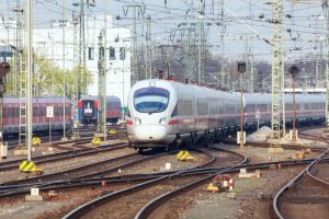 Trains sur rails