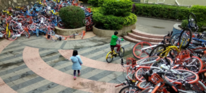 Un cimetière de vélo en Chine 