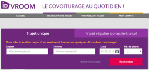 La SNCF lance son site de covoiturage iDVROOM