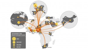 Ebola a le mal de l'air