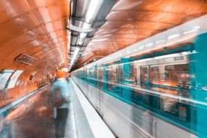 Arrivée train RATP