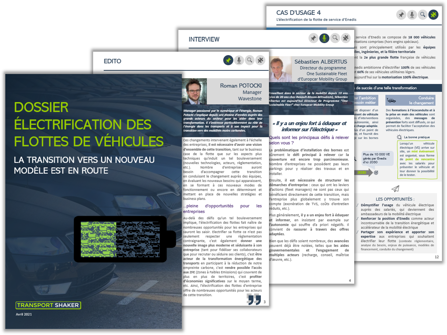 DOSSIER TRANSPORTSHAKER : L’ÉLECTRIFICATION DES FLOTTES DE VÉHICULES